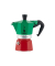La Mokina Italia Tricolore Espressokocher grün, 1 Tasse