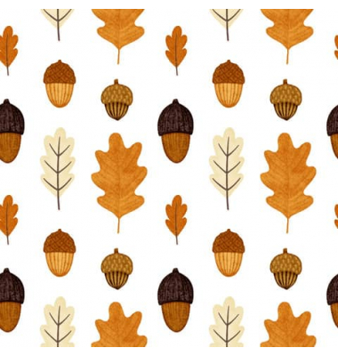 203234 Motivserviette 25x25cm Herbst