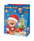 Geschenktasche 223-526 TL Teddy, Weihnachten, gedrehte Kordel mit Karte, Weihnachtsteddybär , 267mm x 330mm