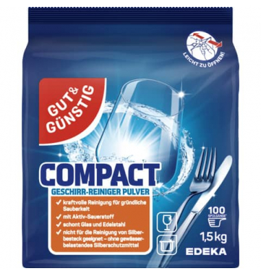Geschirr-Reiniger Pulver Compact 1,5kg 5528406002  