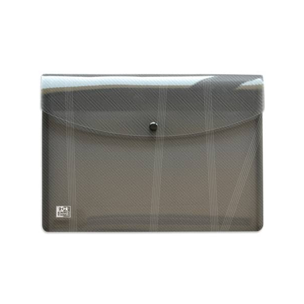 3045050143045 - Dokumententasche Hawai 400090672 A4 transluzent sortiert - blau pink purpur grün grau glasklar Polypropylen (PP) Druckknopfv