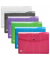 Dokumententasche Hawai 400090672, A4 quer, transluzent sortiert - blau/pink/purpur/gr&uuml;n/grau/glasklar, Polypropylen (PP), Druckk
