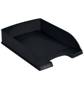 Briefablage Recycle 5227-50-95, A4, schwarz, 90% recyceltes Polystyrol (PS stapelbar