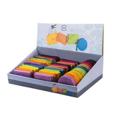 9764 Geldb&ouml;rse Leder 42ST sortiert