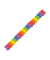 amscan Papier-Girlande Regenbogen bunt