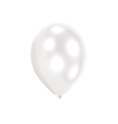 50 amscan Luftballons Standard weiß 50 amscan Luftballons Standard weiß