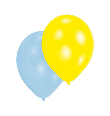 50 amscan Luftballons Pearl farbsortiert