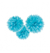 amscan Pompons gold Fluffy