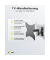 goobay TV-Wandhalterung Basic FULLMOTION (S) schwarz