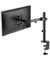 goobay Monitor-Halterung Single Flex 58528 schwarz für 1 Monitor, Tischklemme