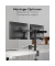 goobay Monitor-Halterung Flex 58529 schwarz für 2 Monitore, Tischklemme