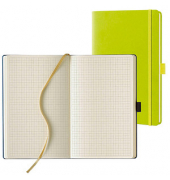 Notizbuch Q25 25-636, Tucson, grün, A5, kariert, 80g, 120 Blatt / 240 Seiten