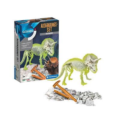 Ausgrabungsset Triceratops mehrfarbig Ausgrabungsset