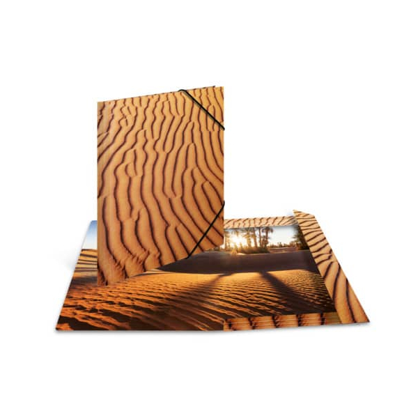 4008705197182 - Stehsammler 19718 A4 bunt Karton 80mm 4008705197182 Herma