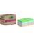 Haftnotizen 654 RSS12COL, Super Sticky Recycling Notes, 76x76mm, farbig sortiert (denimblau/rosa/limonengr&uuml;n/flieder/gr&uuml;n/mint),