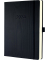 Buchkalender C2504, Conceptum, schwarz, 1 Tag / 1 Seite, 22,5x31,5cm (A4), 2025