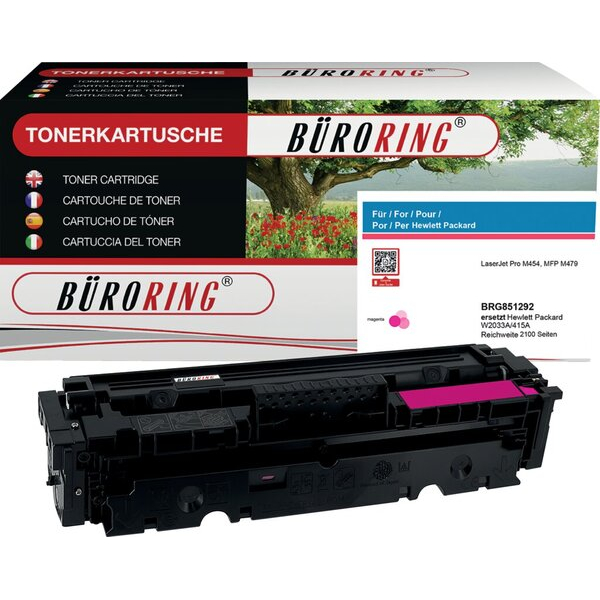 4016058224660 - Toner W2033A magenta für HP Color LaserJet M450 454 455 470 479 4016058224660 Büroring 4016058224660 - Toner W2033A magenta für HP Color LaserJet M450 454 455 470 479 4016058224660 Büroring
