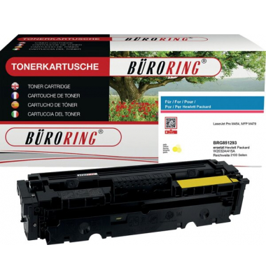 Toner W2032A gelb für HP Color LaserJet M450, 454, 455, 470, 479