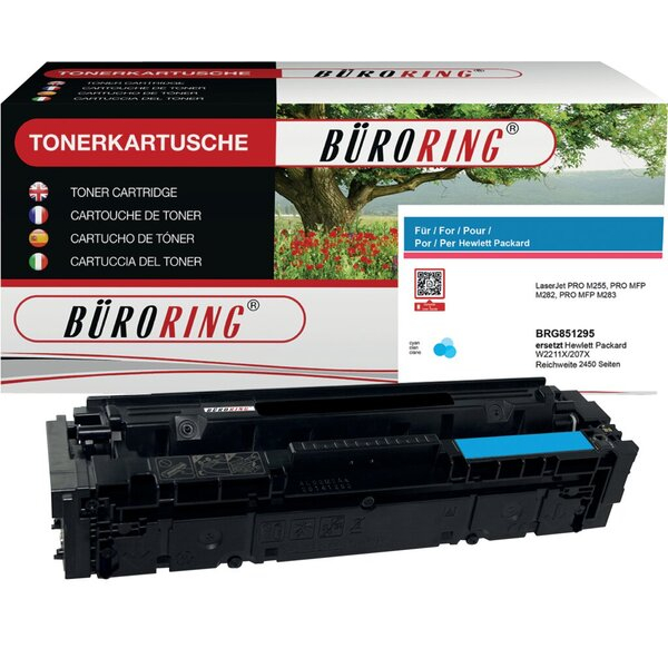 4016058224691 - Toner Original BRG851295 (kompatibel zu HP Color LaserJet) cyan ca 2450 Seiten 4016058224691 Büroring
