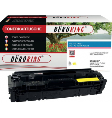 Toner W2212X gelb für HP Color LaserJet pro M255, MFP M283