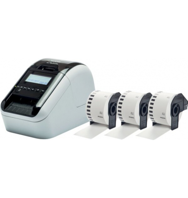 Etikettendrucker QL-820NWBCVM, Thermo- direktdruck, 300 dpi Auflösung