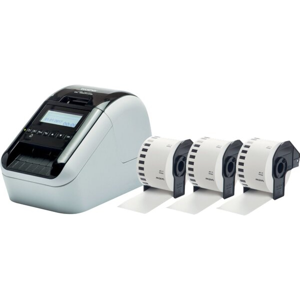 4977766827171 - QL-820NWBVMXX1 Etikettendrucker Direkt Wärme Farbe 300 x 600 DPI 176 mm sek Verkabelt & Kabellos Ethernet LAN DK WLAN Bluetooth