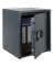 Tresor 40370 Magno-Safe M 540 E 51 l 80kg dunkelgrau mit Elektronikschloss Stahl
