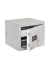 Tresor 41340 MT 640 K 25,8 l 48kg platingrau mit Doppelbartschloss Stahl