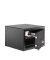 Tresor 41100 Home-Safe H 210 S 20,6 l 30kg schwarz mit Doppelbartschloss Stahl