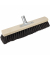 Saalbesen Haarmischung 40cm m.Metallstielhalter