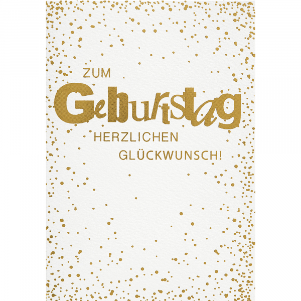 4027421716101 - Karte Geburtstag Basic Classic 7510316-2 402742171