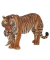 papo Wildtiere der Welt 50118 Tigerin mit Jungtier Spielfigur