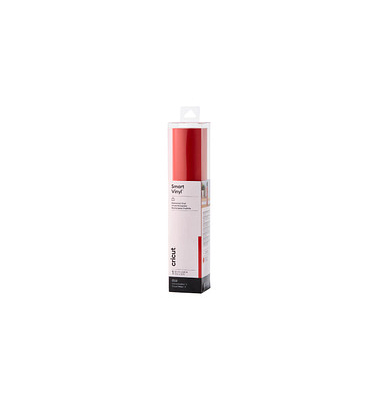 cricut™ Smart Vinyl Vinylfolie permanent rot 33,0 cm x 3,7 m,  1 Rolle