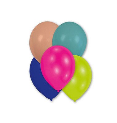 25 amscan Luftballons Fashion bunt