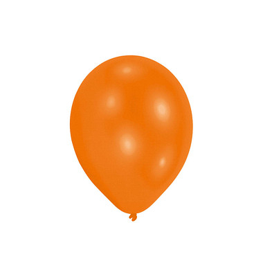 25 amscan Luftballons Standard orange