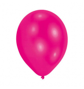 25 amscan Luftballons Standard pink