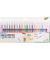 30 folia Mega Selection Gelschreiber-Set transparent 1,0 mm, Schreibfarbe: farbsortiert