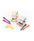 6 folia Wild Kinderschmink-Set farbsortiert