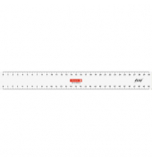 BRUNNEN Lineal Flexi 30 cm, glasklar