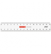 BRUNNEN Lineal Flexi 15 cm, glasklar