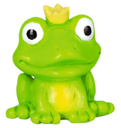BRUNNEN Radiergummi Froschkönig grün