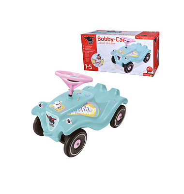 Simba Bobby Car Einhorn Rutschauto blau