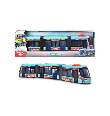 DICKIE Siemens City Tram Straßenbahn 203747016 Spielzeugeisenbahnen