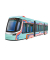 DICKIE Siemens City Tram Straßenbahn 203747016 Spielzeugeisenbahnen