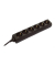as-Schwabe 6-fach Steckdosenleiste 3,0 cm schwarz