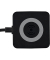 as-Schwabe QI-Wireless Ladestation 2-fach Steckdosenturm 1,5 m schwarz mit USB-Buchse