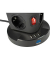 as-Schwabe QI-Wireless Ladestation 8-fach Steckdosenturm 2,0 m schwarz