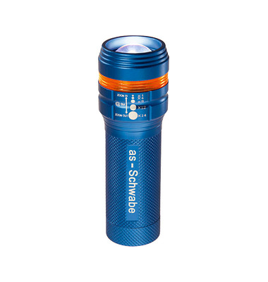 as-Schwabe XT1 LED Taschenlampe blau 11,0 cm, 70100 Lumen as-Schwabe XT1 LED Taschenlampe blau 11,0 cm, 70100 Lumen