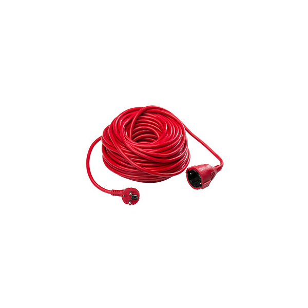 4011160511530 - As-schwabe - Verlängerungsleitung 15m rot Stecker Kupplung H05VV-F 3G15 IP20 4011160511530 - As-schwabe - Verlängerungsleitung 15m rot Stecker Kupplung H05VV-F 3G15 IP20