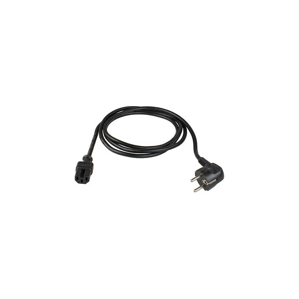4011160708732 - Schutzkontakt Geräte C13 Netzkabel Warmgeräte 20 m schwarz 1 St 4011160708732 - Schutzkontakt Geräte C13 Netzkabel Warmgeräte 20 m schwarz 1 St